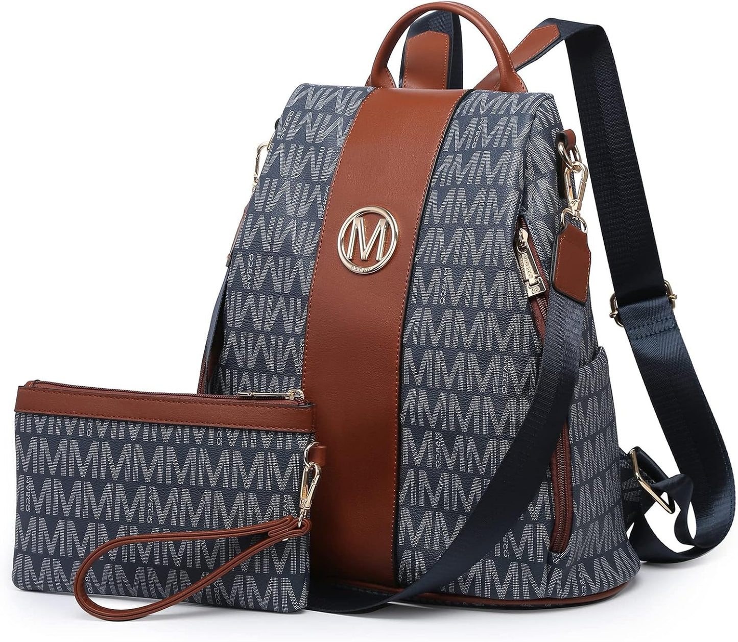 MKP Collection Women Fashion Backpack Purse Multi Pockets
