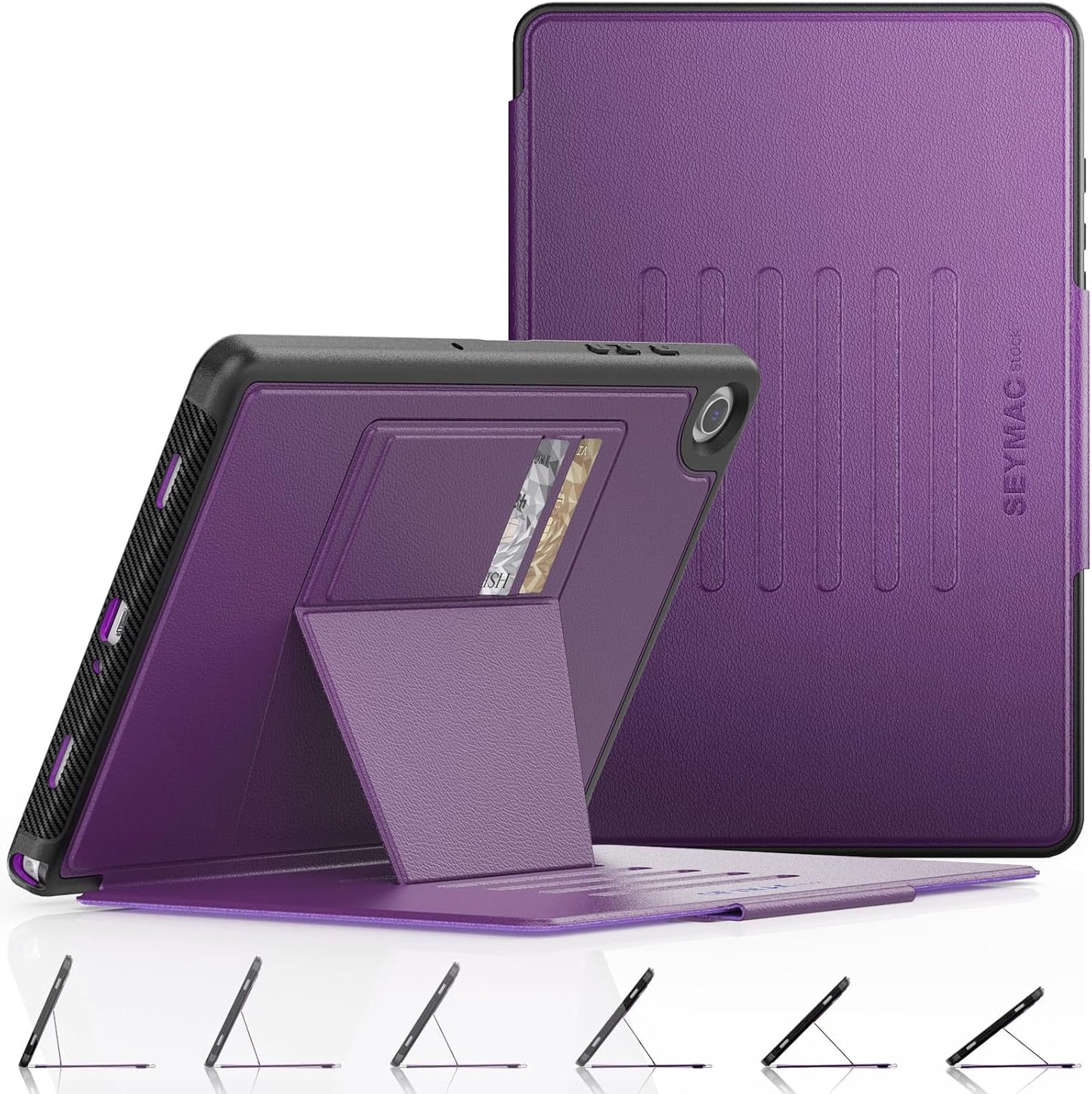 SEYMAC stock Case for Samsung Galaxy Tab A9 Plus 11ft' - Purple