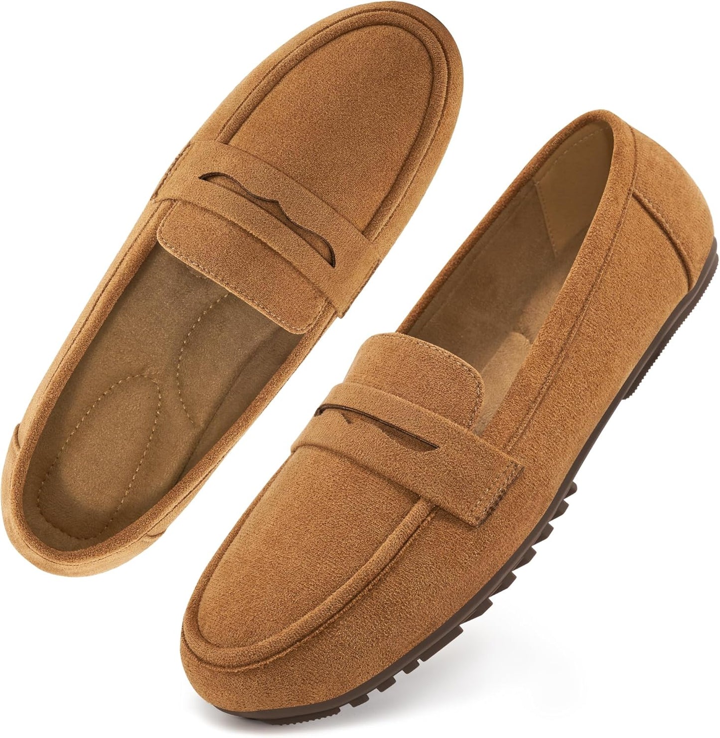 Ecetana Women Loafers Comfortable Slip on Moccasins for All Occasions