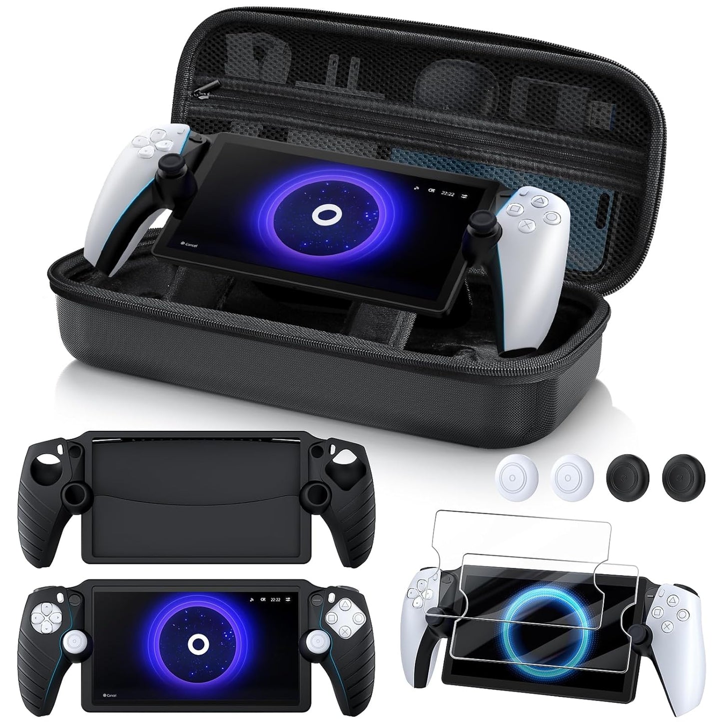 KINWIN 10 in 1 Accessories Bundle for PlayStation Portal Console