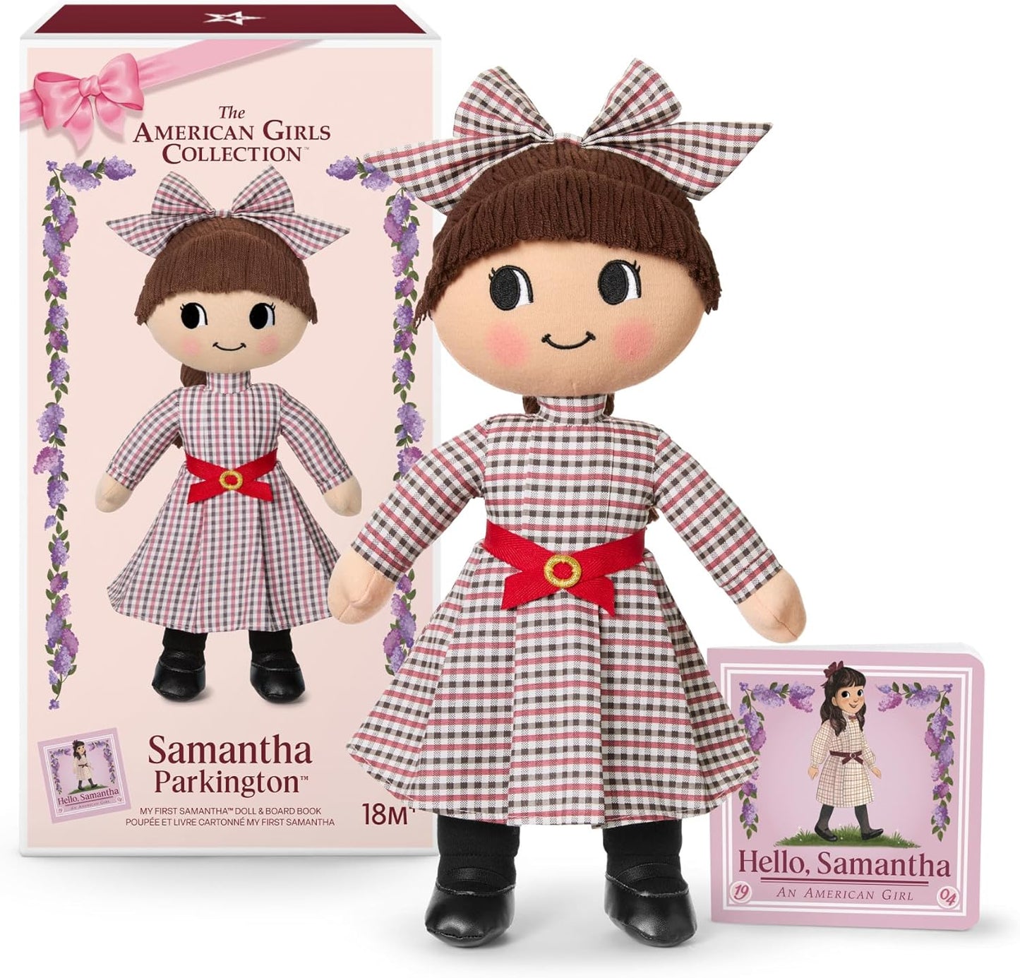 My First Samantha Doll & Board Book - Adorable Plush Gift