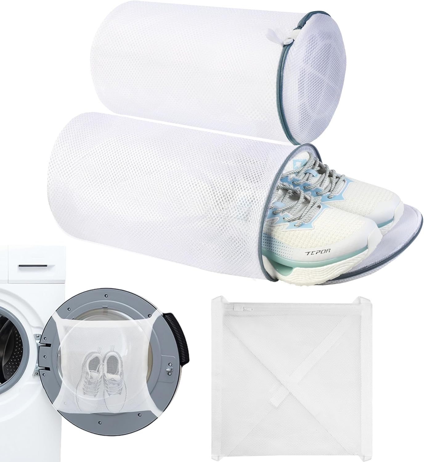 Britier 4pcs Shoe Laundry Bag Set: Keep Sneakers Clean