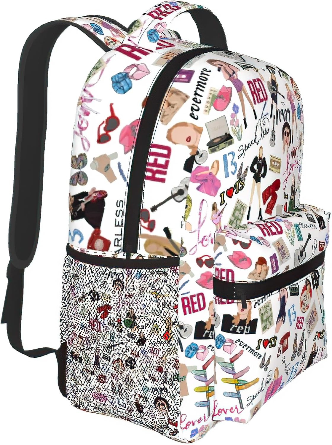 3D Printed Casual Backpack for School and Travel Needs
