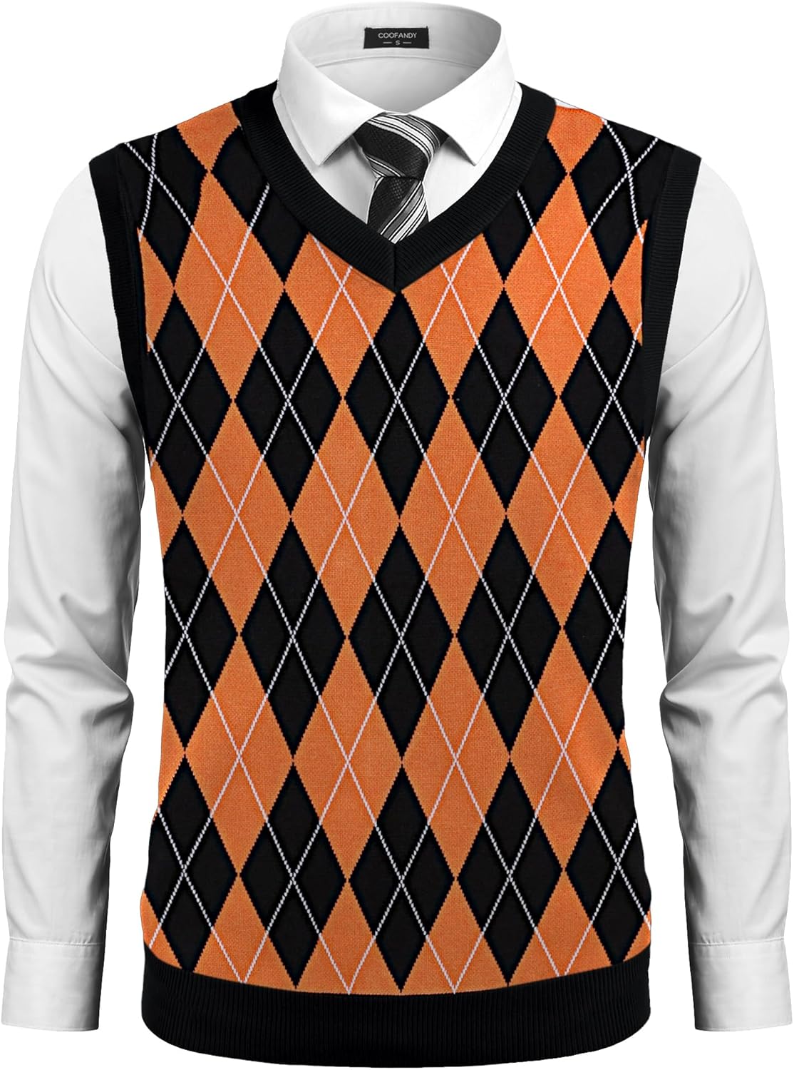 COOFANDY Men's Sleeveless V Neck Pullover Sweater Vest Review