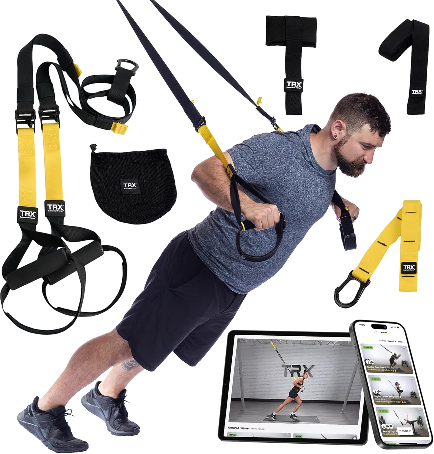 TRX All-in-One Suspension Trainer: Ultimate Full-Body Workouts