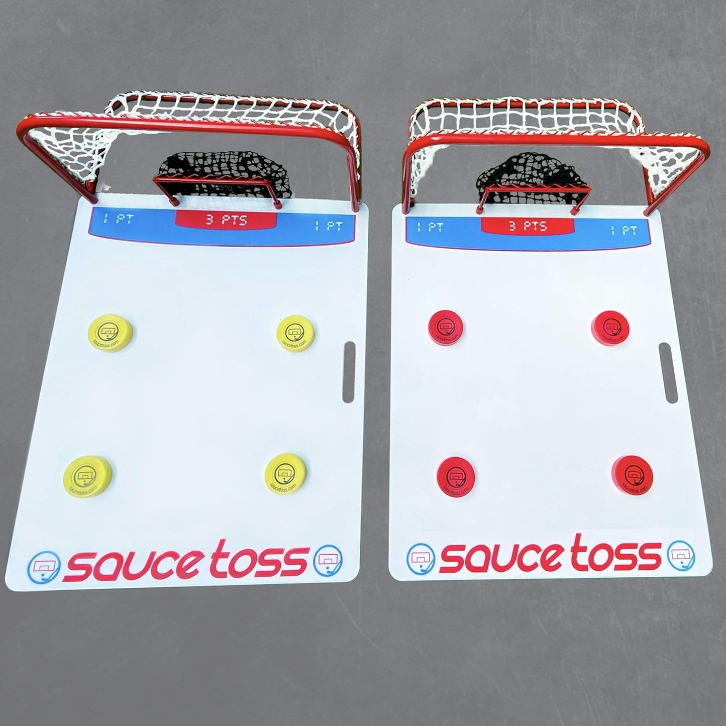 Sauce Toss: The Ultimate Portable Hockey Sauce Pass Game