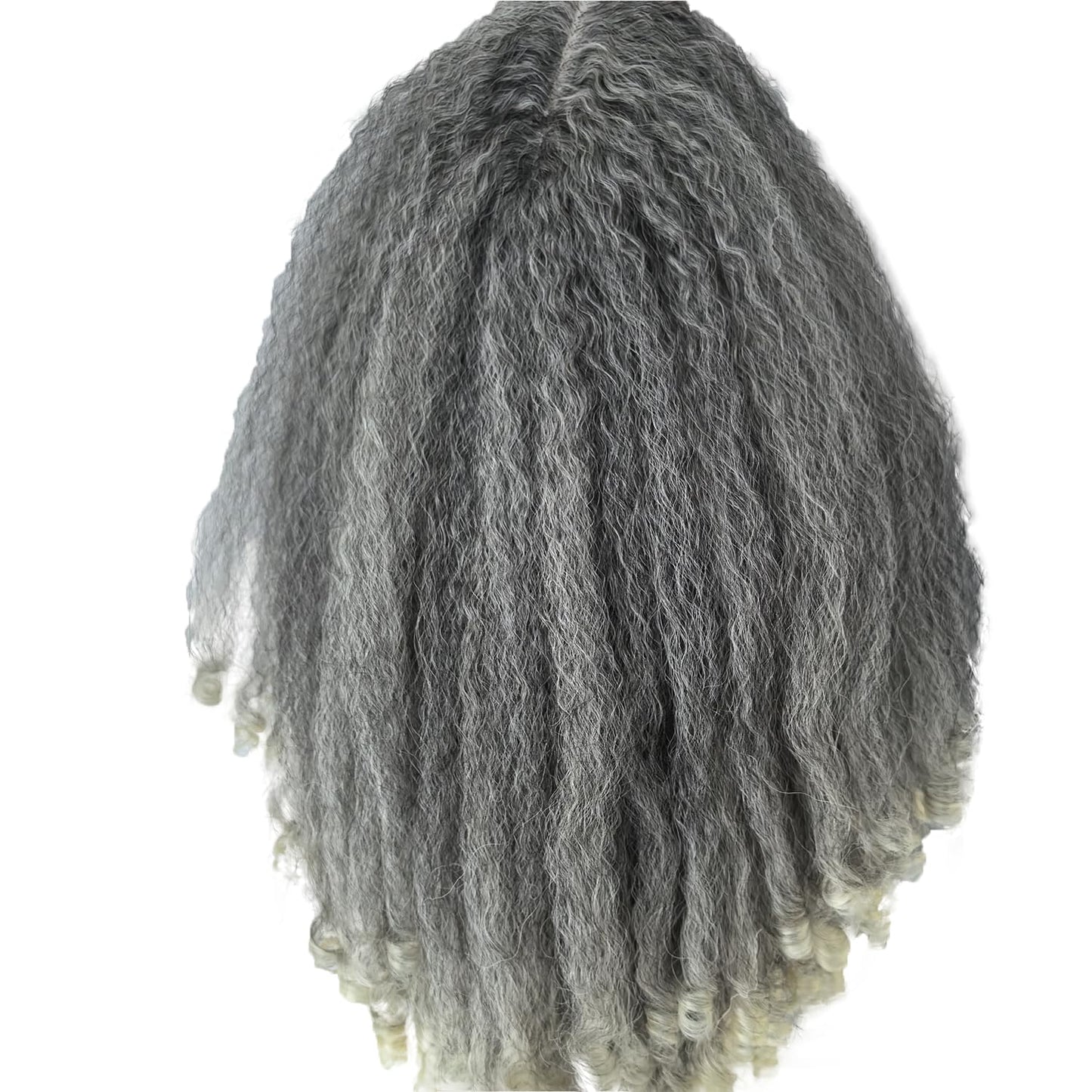 SOKU Afro Kinky Straight Lace Front Wig for Natural Look