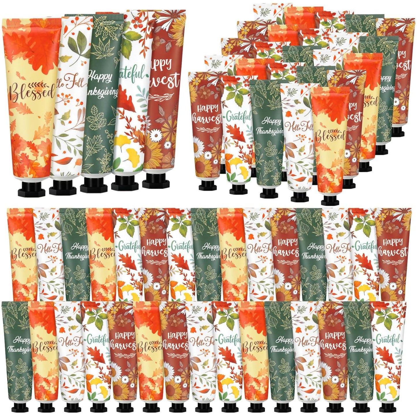 60 Pcs Fall Hand Lotion Bulk Gifts for Women - Perfect for Autumn