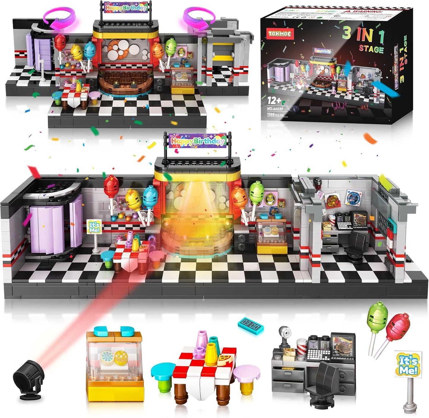 Five Nights Security Breach Building Blocks Set for Collectors