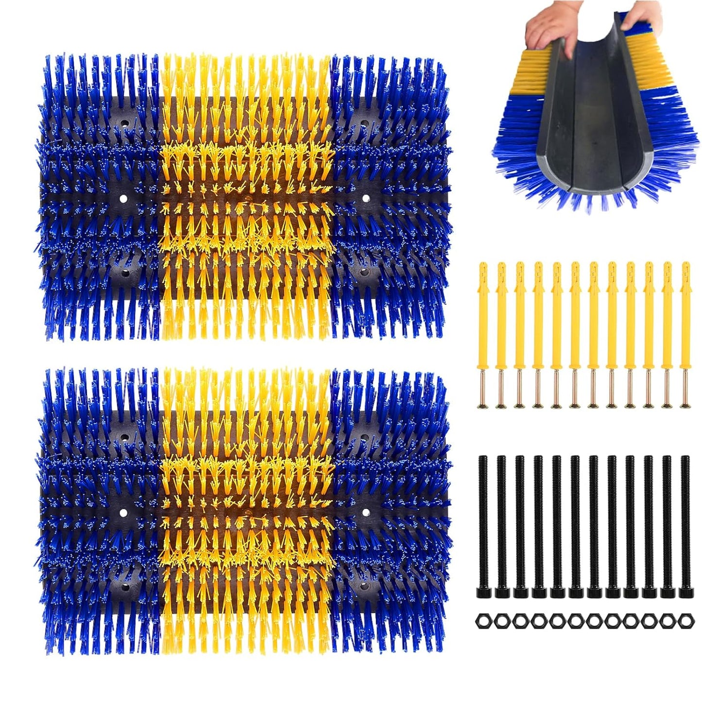 Extra Large Livestock Scratching Brush for Grooming Relief