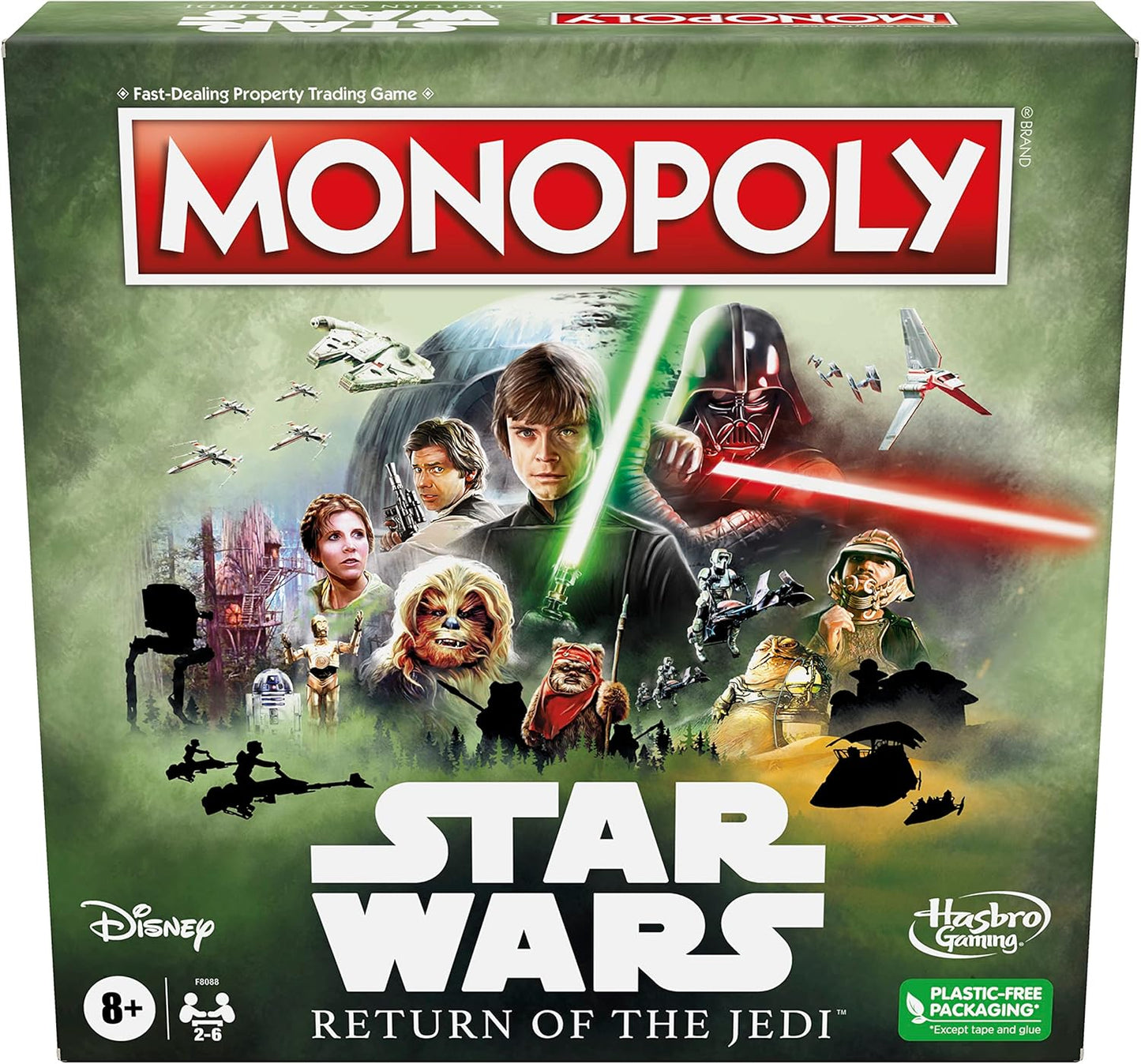 Monopoly: Star Wars Return Jedi Game - Family Fun!