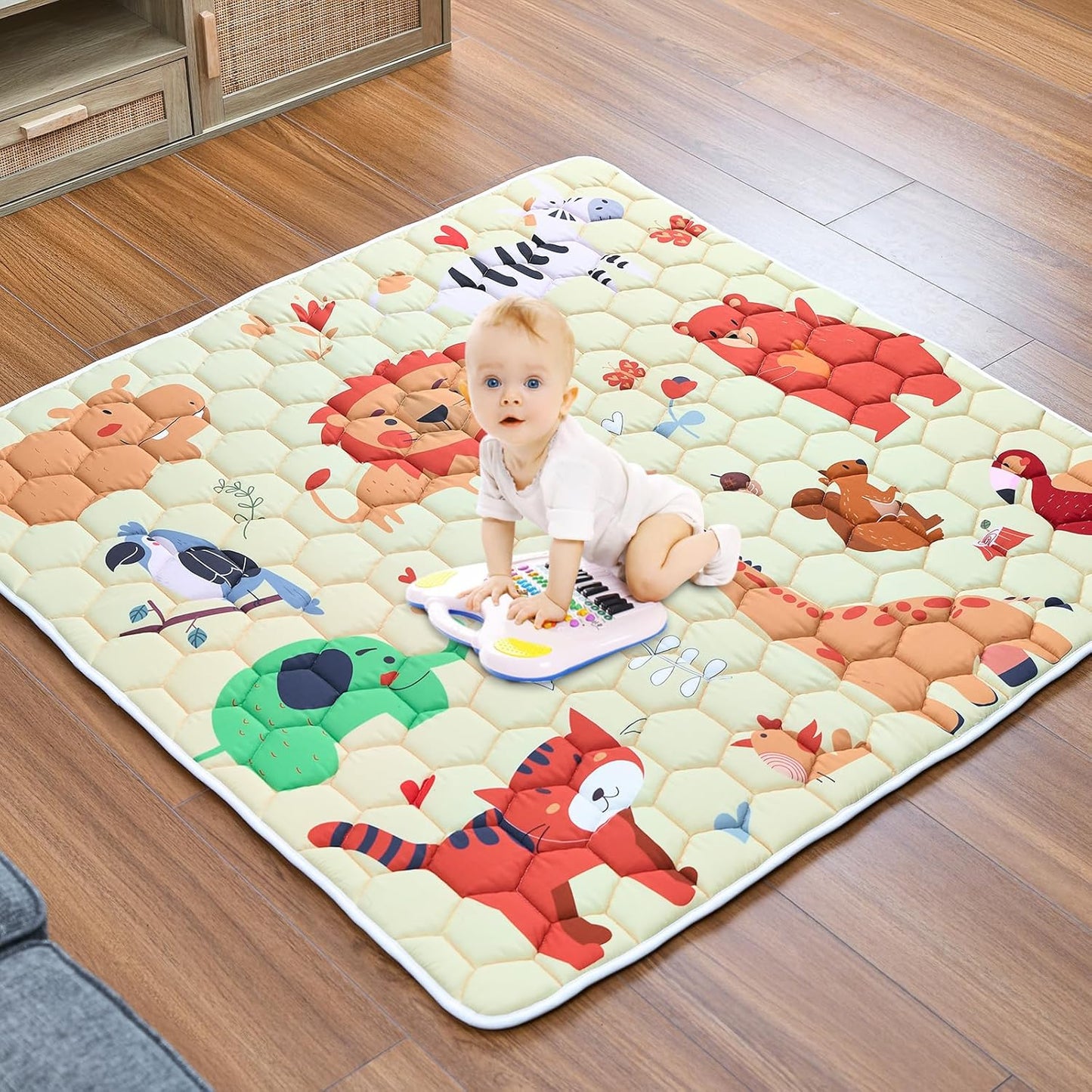 Thicken Soft Baby Play Mat | Extra Large Non-Slip Crawling Mat