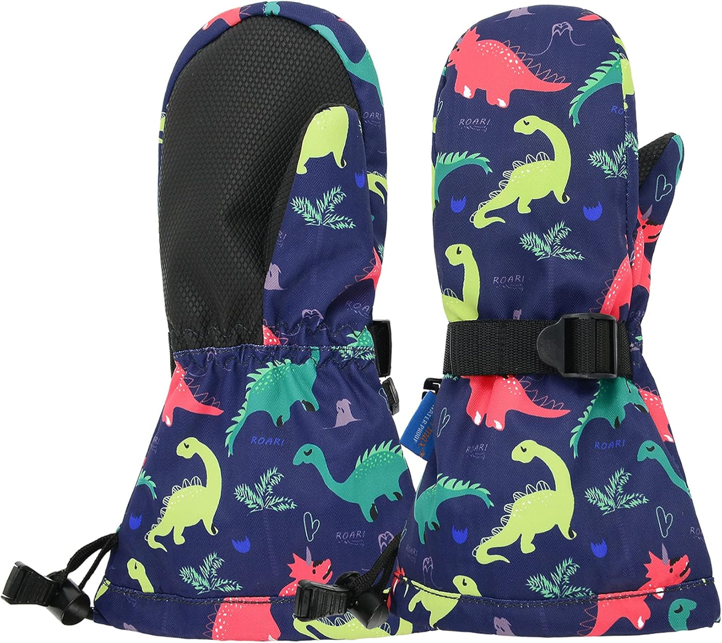 Zando Waterproof Toddler Mittens - Warm Snow Gloves