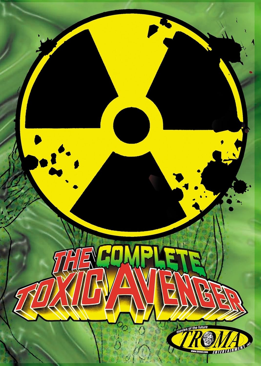 The Complete Toxic Avenger 7 DVD Box Set for Cult Film Lovers