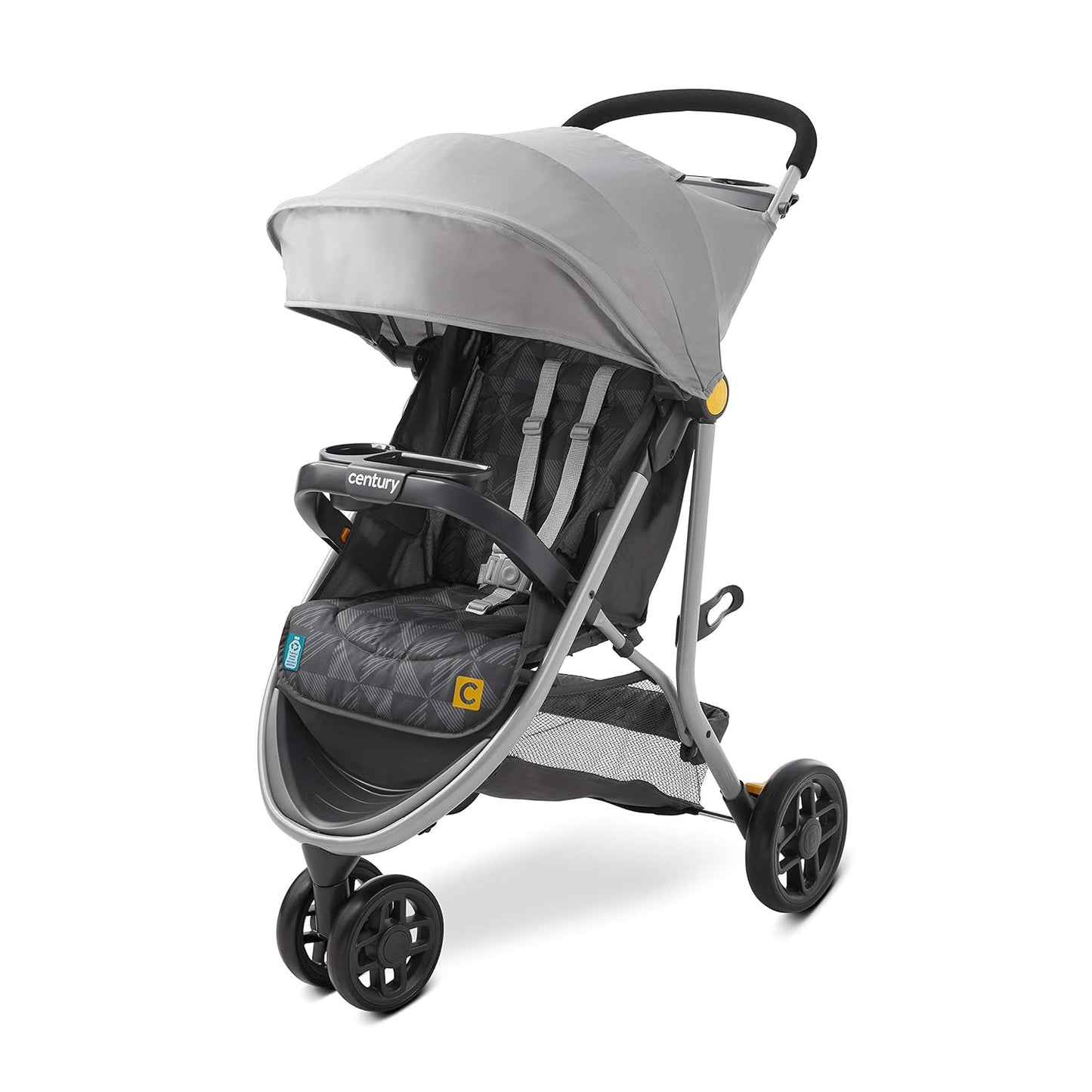 Century Stroll On 3-Wheel Lightweight Stroller for Easy Travel
