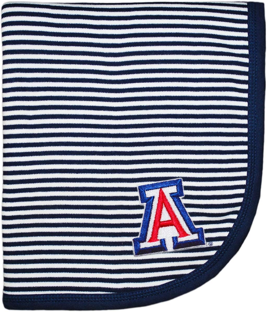 Arizona Wildcats Striped Baby and Toddler Blanket for Comfort