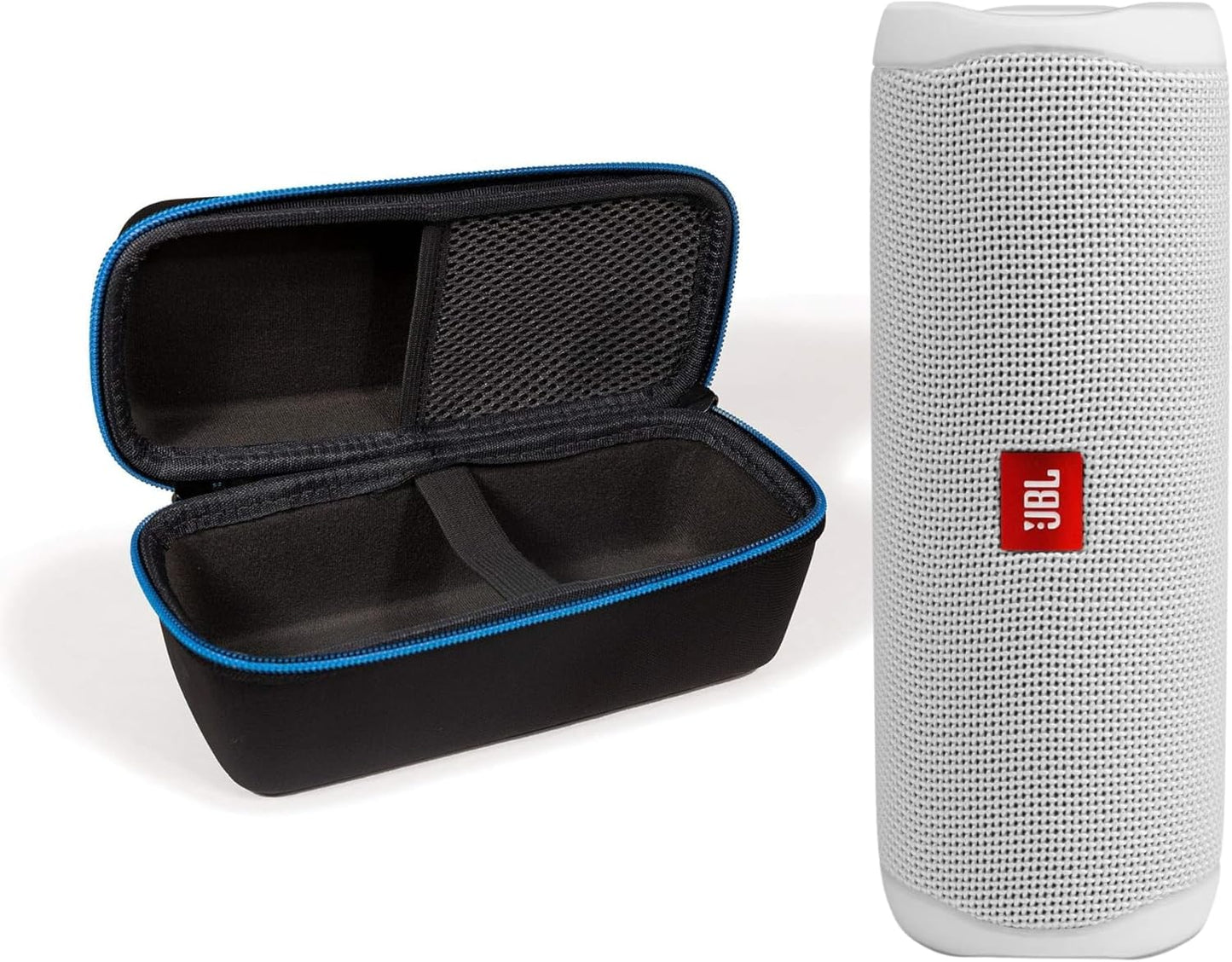 JBL Flip 5 Bundle with Protective Hardshell Case for Music Lovers
