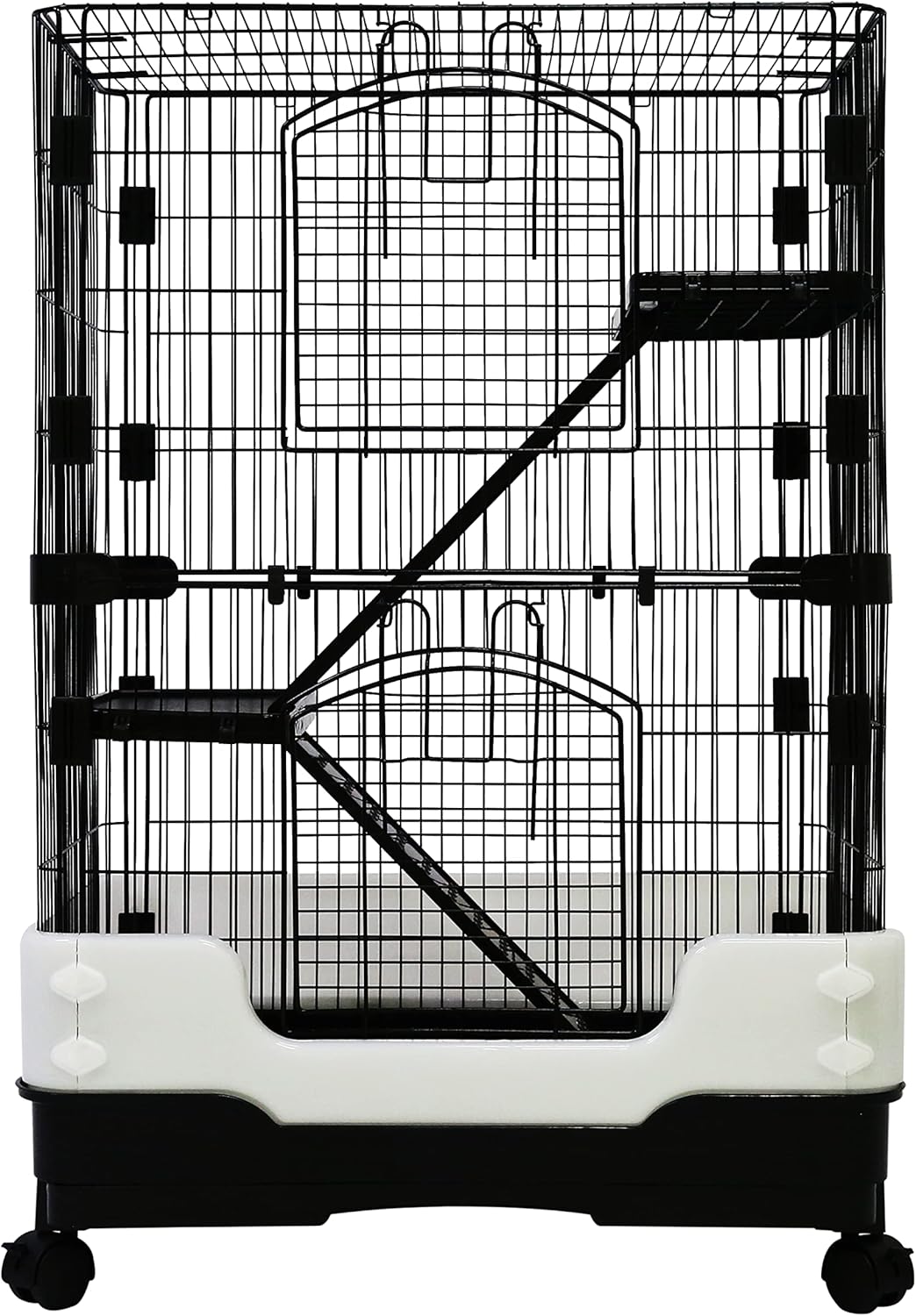 Homey Pet 3 Levels Chinchilla Ferret Crate for Small Animals