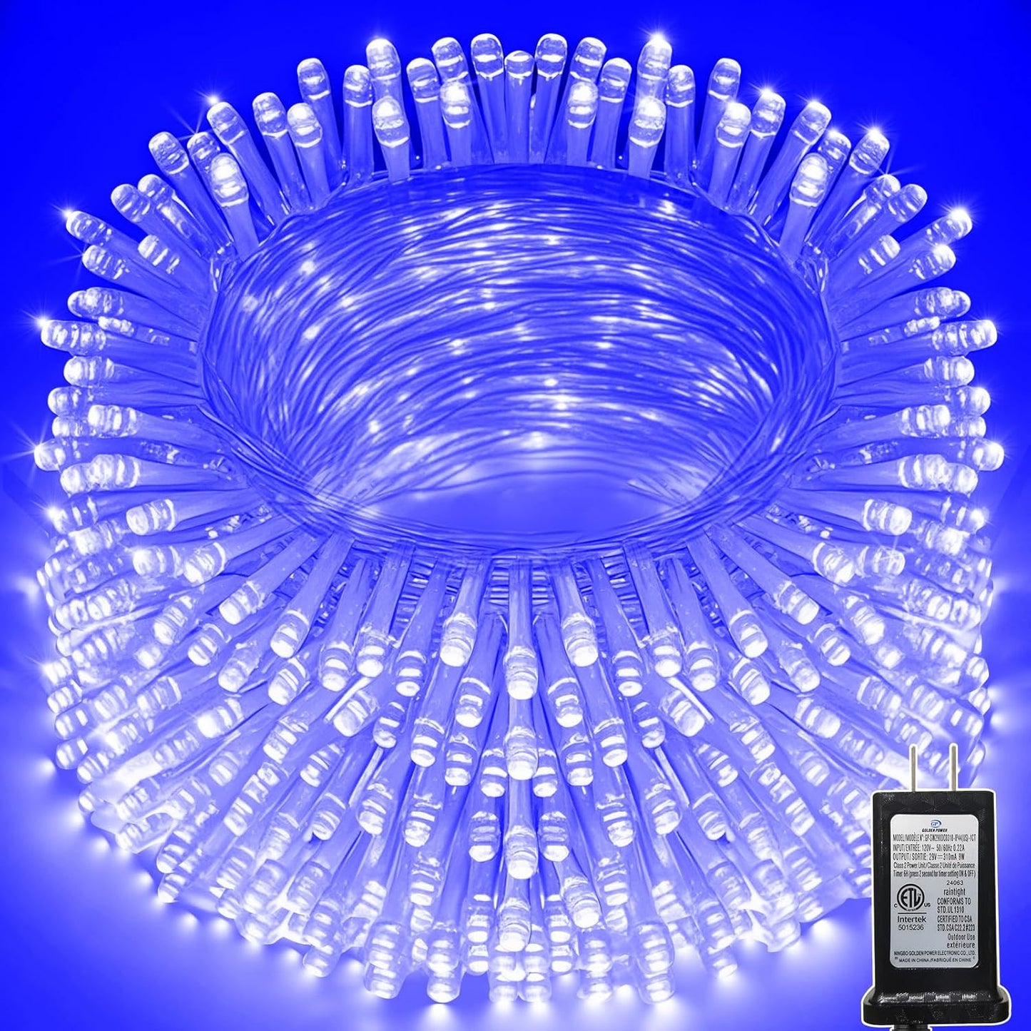 393 FT Christmas Lights with 1000 LED for Outdoor Decor