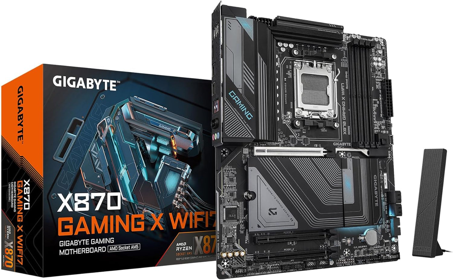 GIGABYTE X870 Gaming X WIFI7 Motherboard for High-Performance PCs
