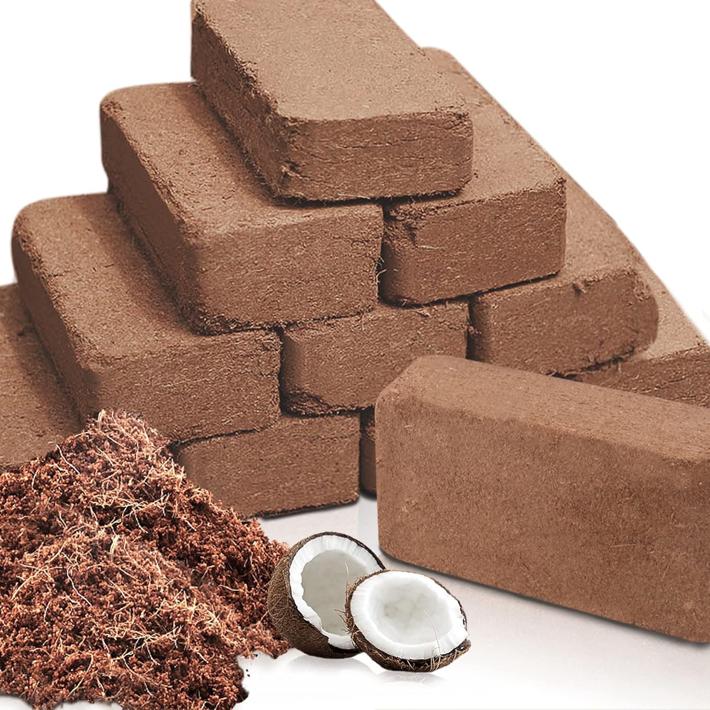 Coco Coir Brick for Plants - 100% Natural Organic Growing Medium