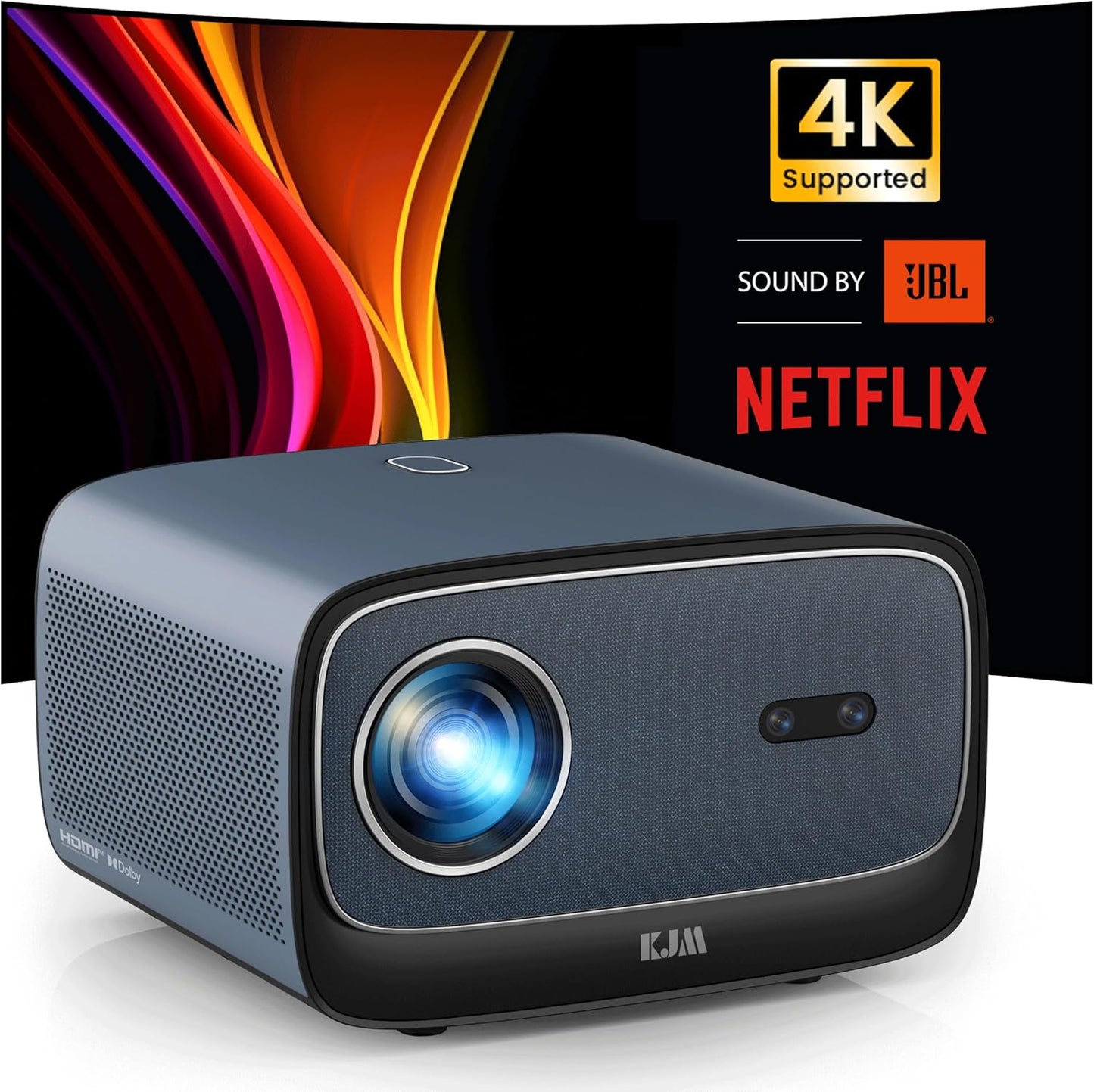 Immerse in Vivid Cinema: KJM 4K JBL Projector