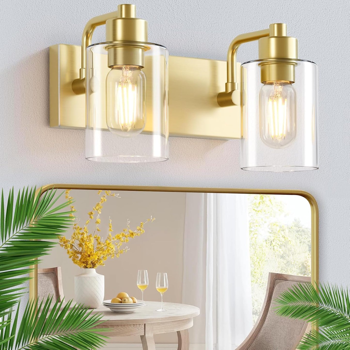 Gold Bathroom Light Fixtures for Modern Home Decor and Style