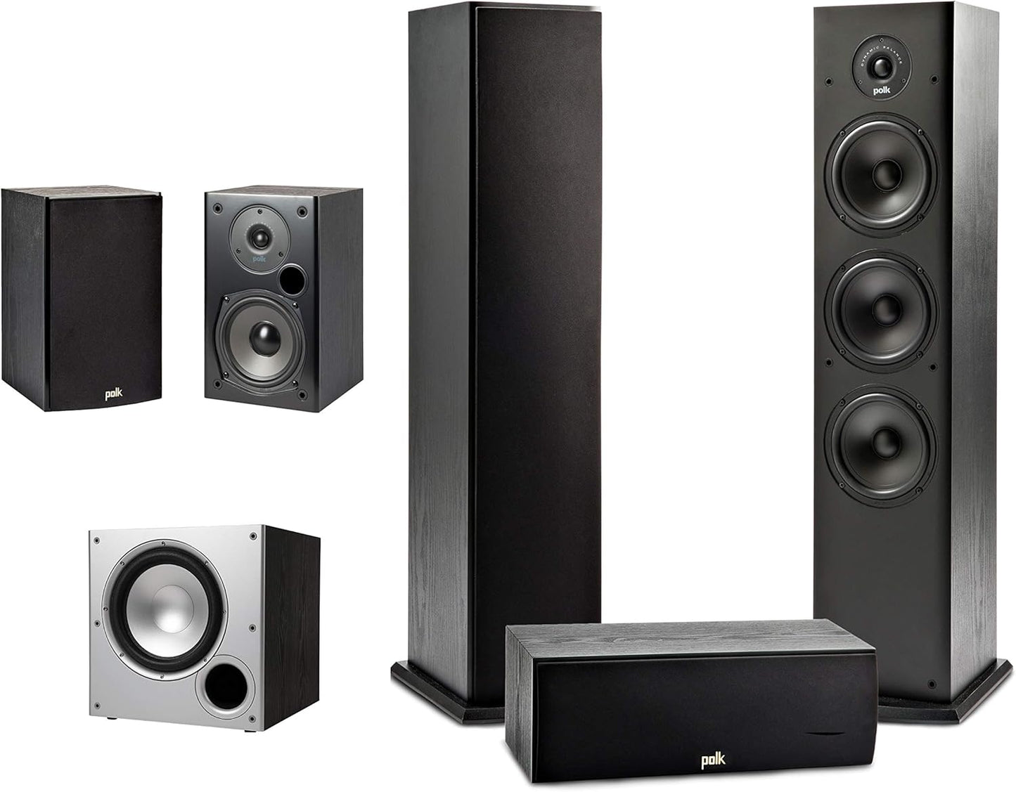 Polk Audio 5.1 Channel Home Theater System with Subwoofer