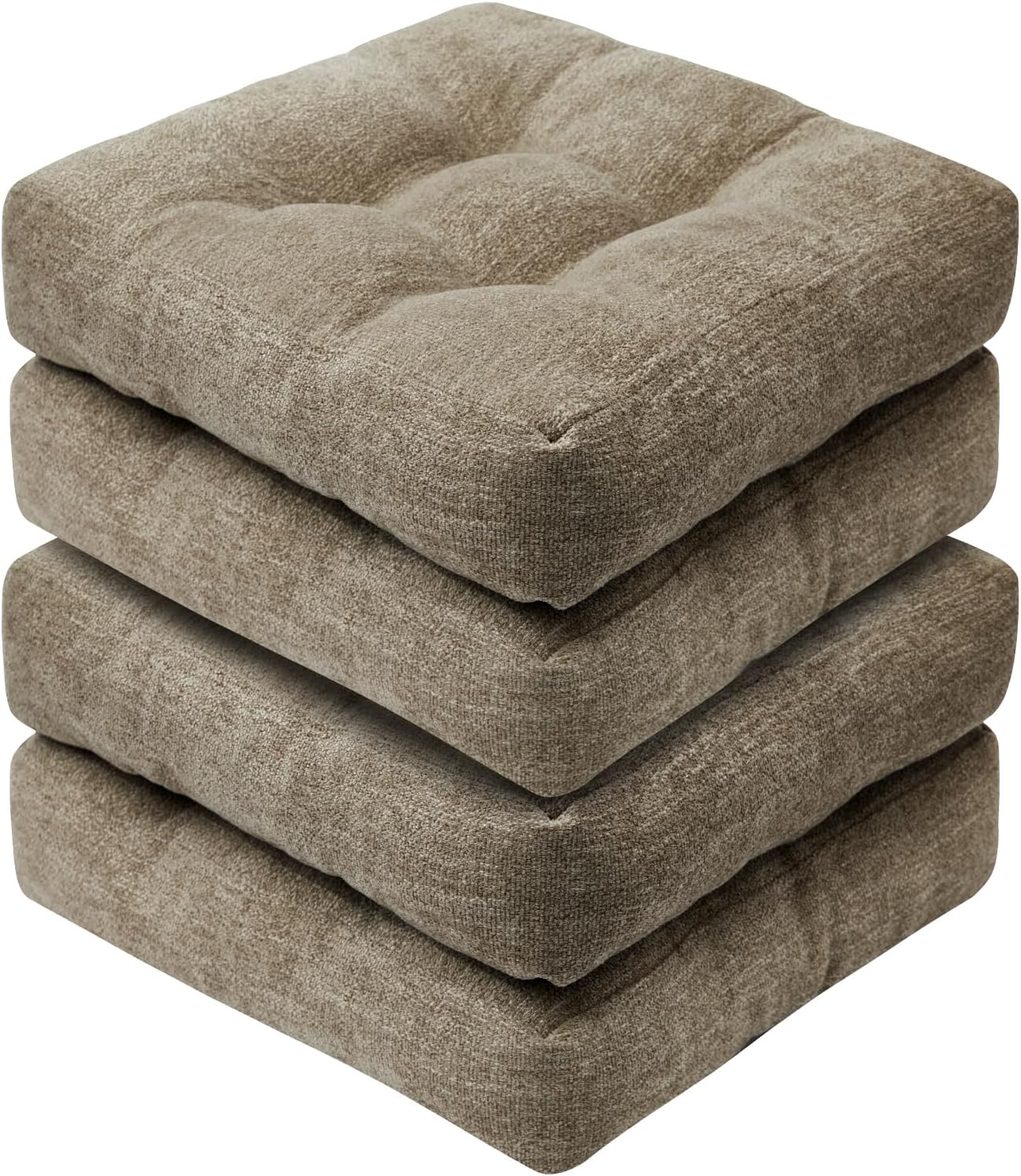 Basic Beyond Chair Cushions for Dining Chairs, Non-Slip Pads