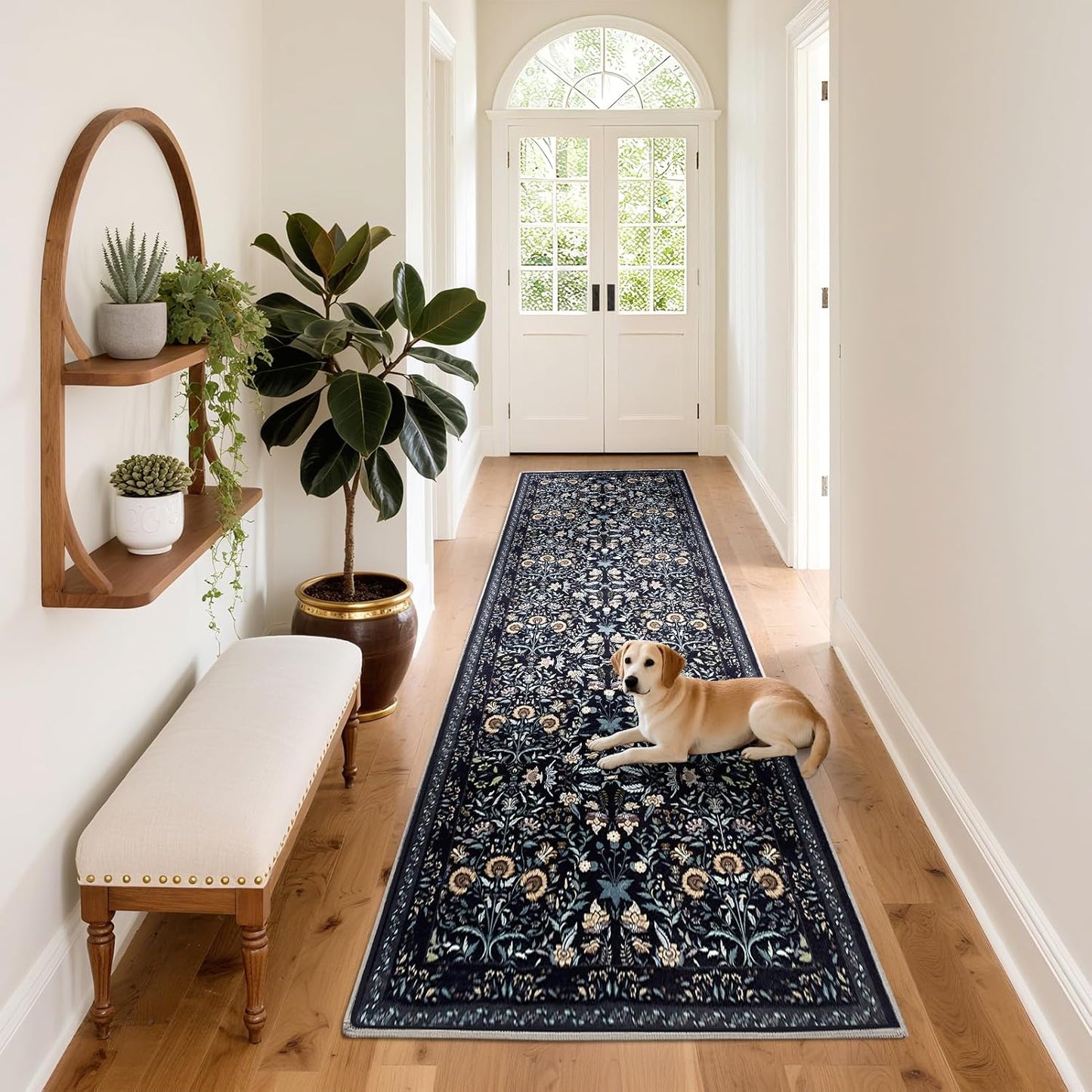 Area Rug Washable Runner for Bedroom and Kitchen - EcoNest