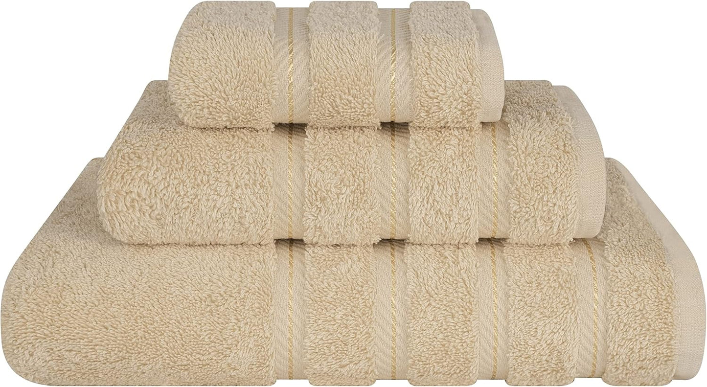 Premium 3 Piece Towel Set for Luxurious Bathroom Experience