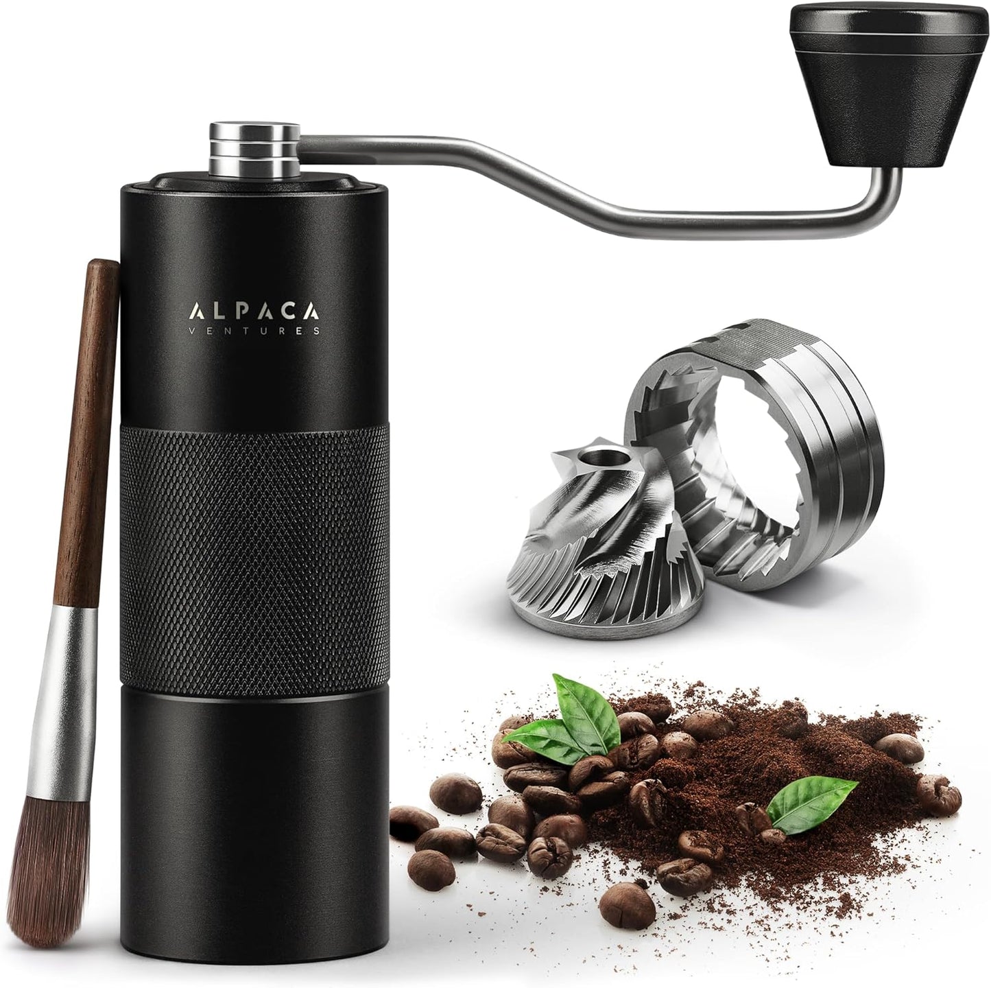 Manual Coffee Grinder with Adjustable Settings for Perfect Brews
