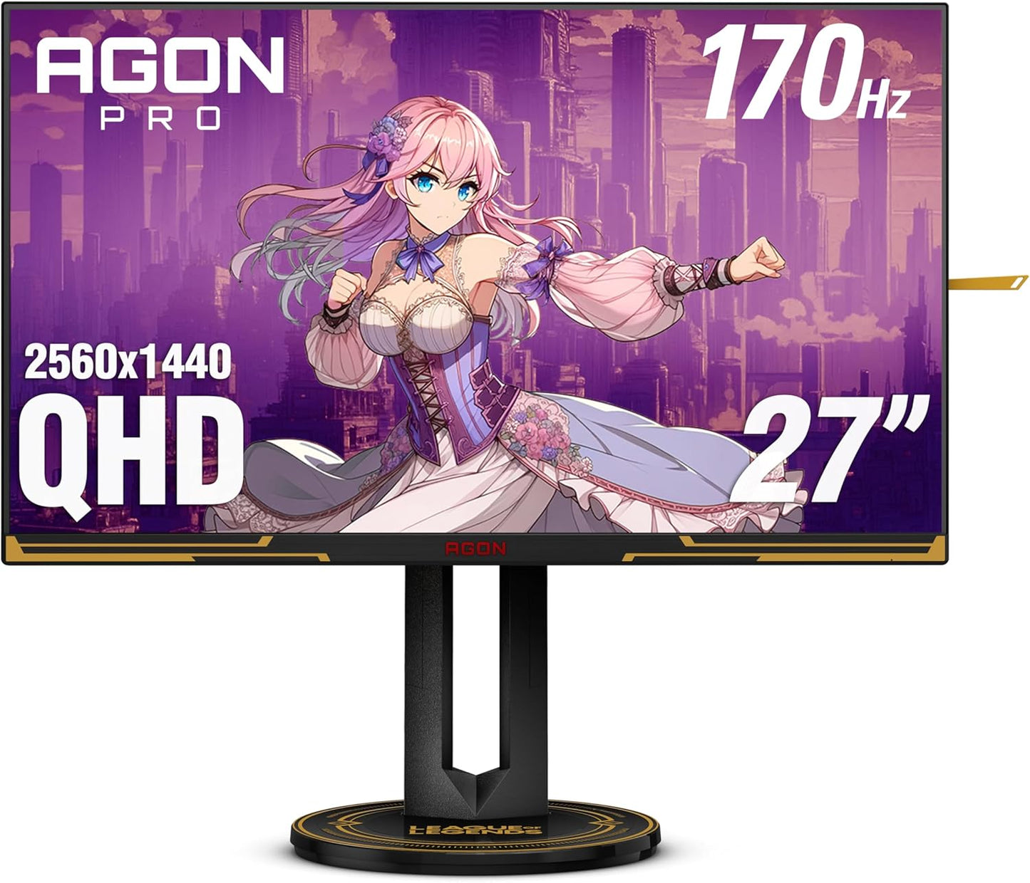 AOC Agon PRO AG275QXL 27 Gaming Monitor: 170Hz 1ms for Ultimate Competitive Edge