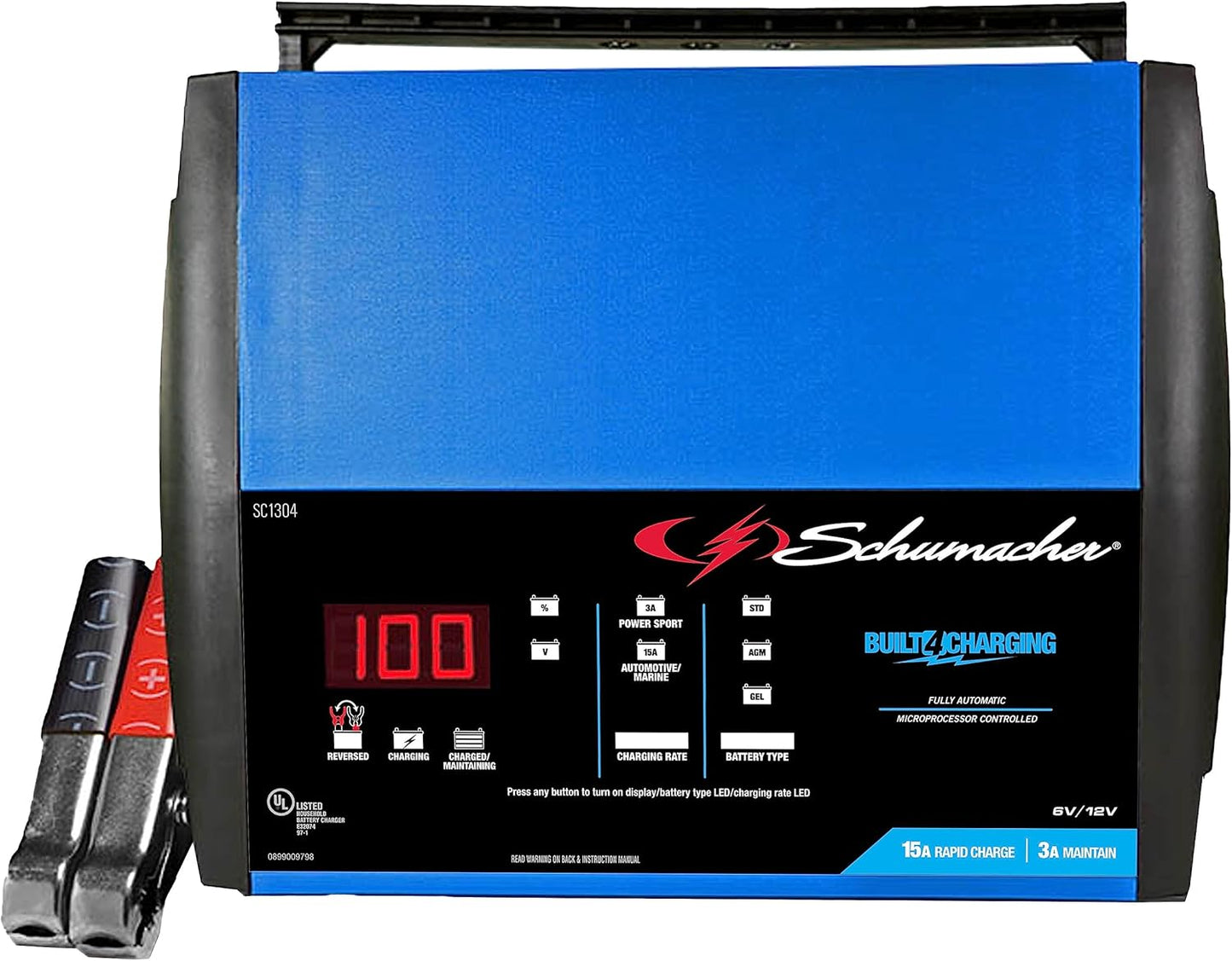 Schumacher SC1304: Fully Automatic Battery Charger