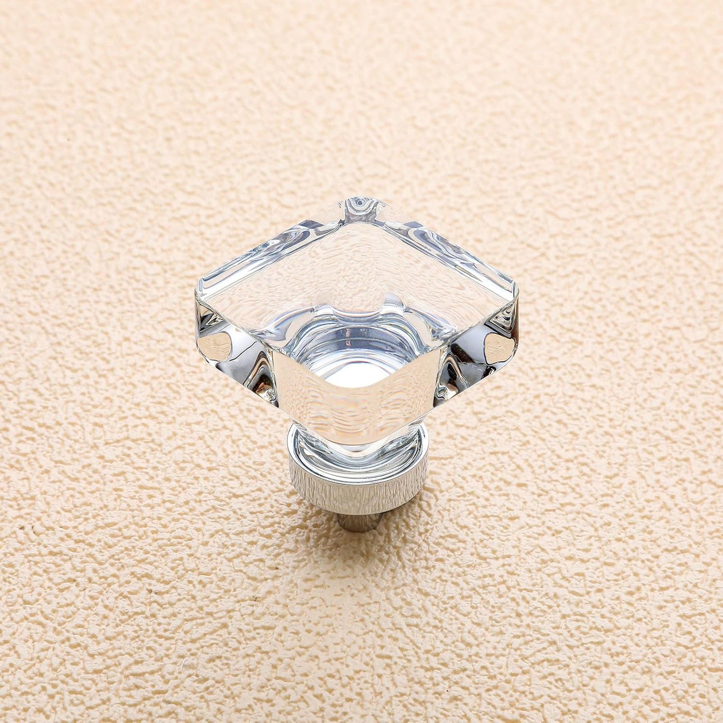 Crystal Cabinet Knobs 16 Pack for Kitchen Cupboard and Dresser