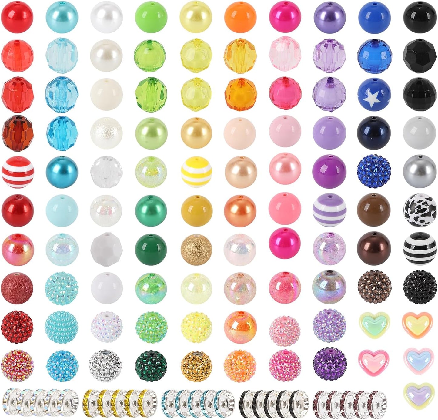 320Pcs Beaded Pen Supplies for Creative DIY Projects and Crafts