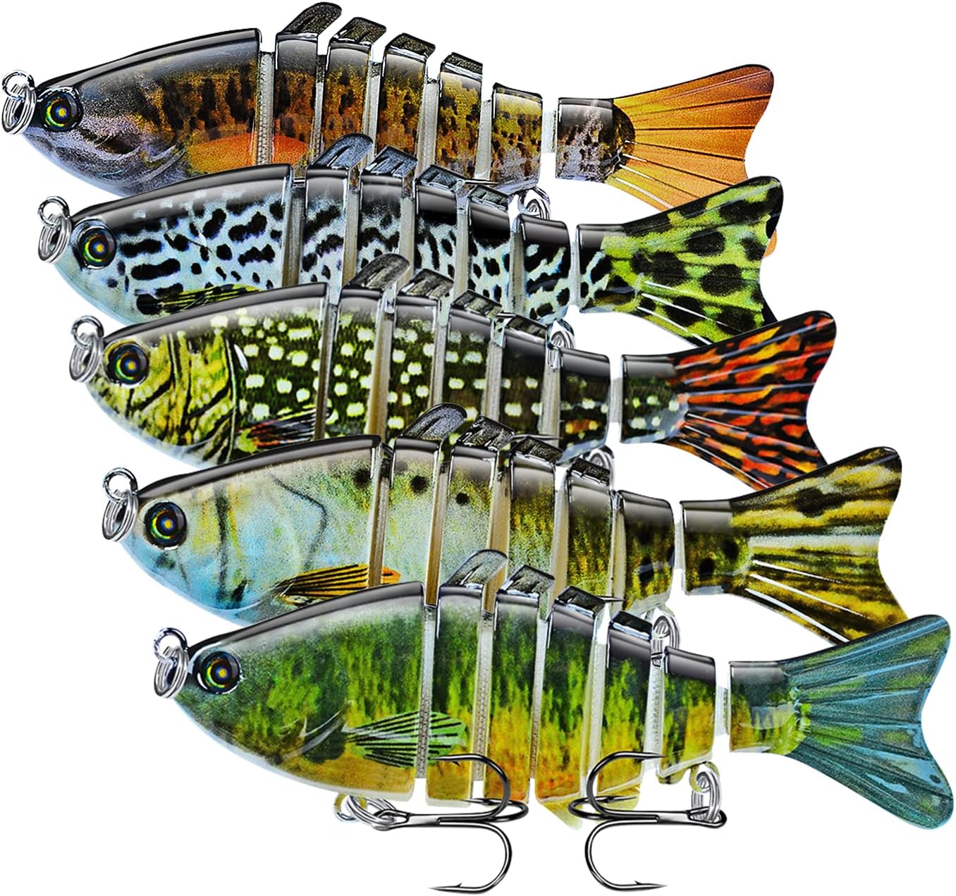 Keenjorika Lifelike Jointed Swimbait Kit