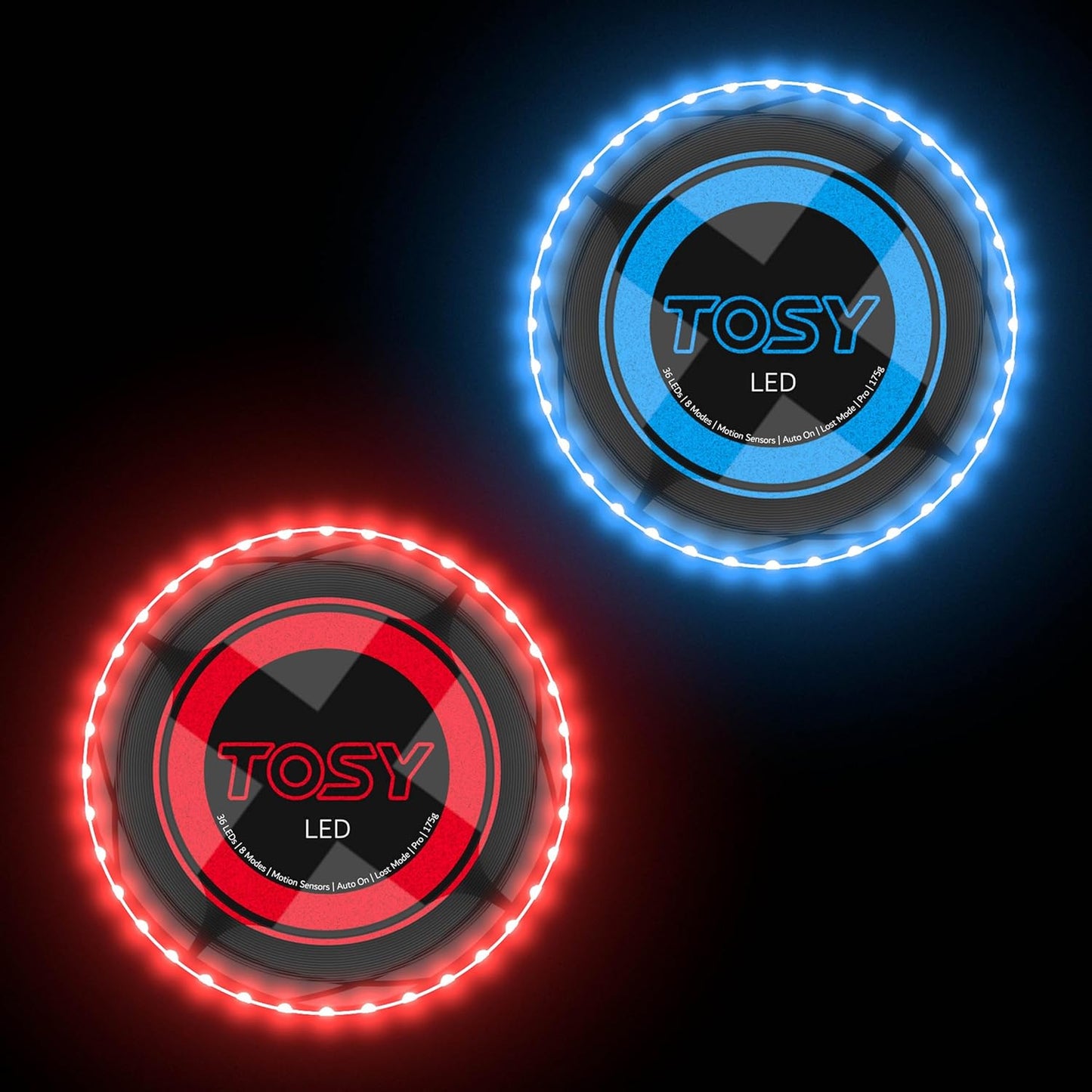 Light Up Your Fun - TOSY LED Flying Disc Set