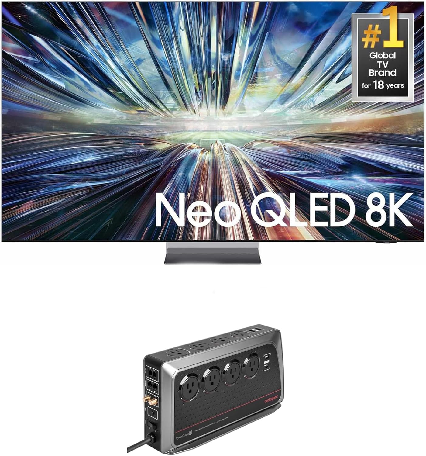 SAMSUNG 75 Neo QLED 8K Smart TV + Power Filter
