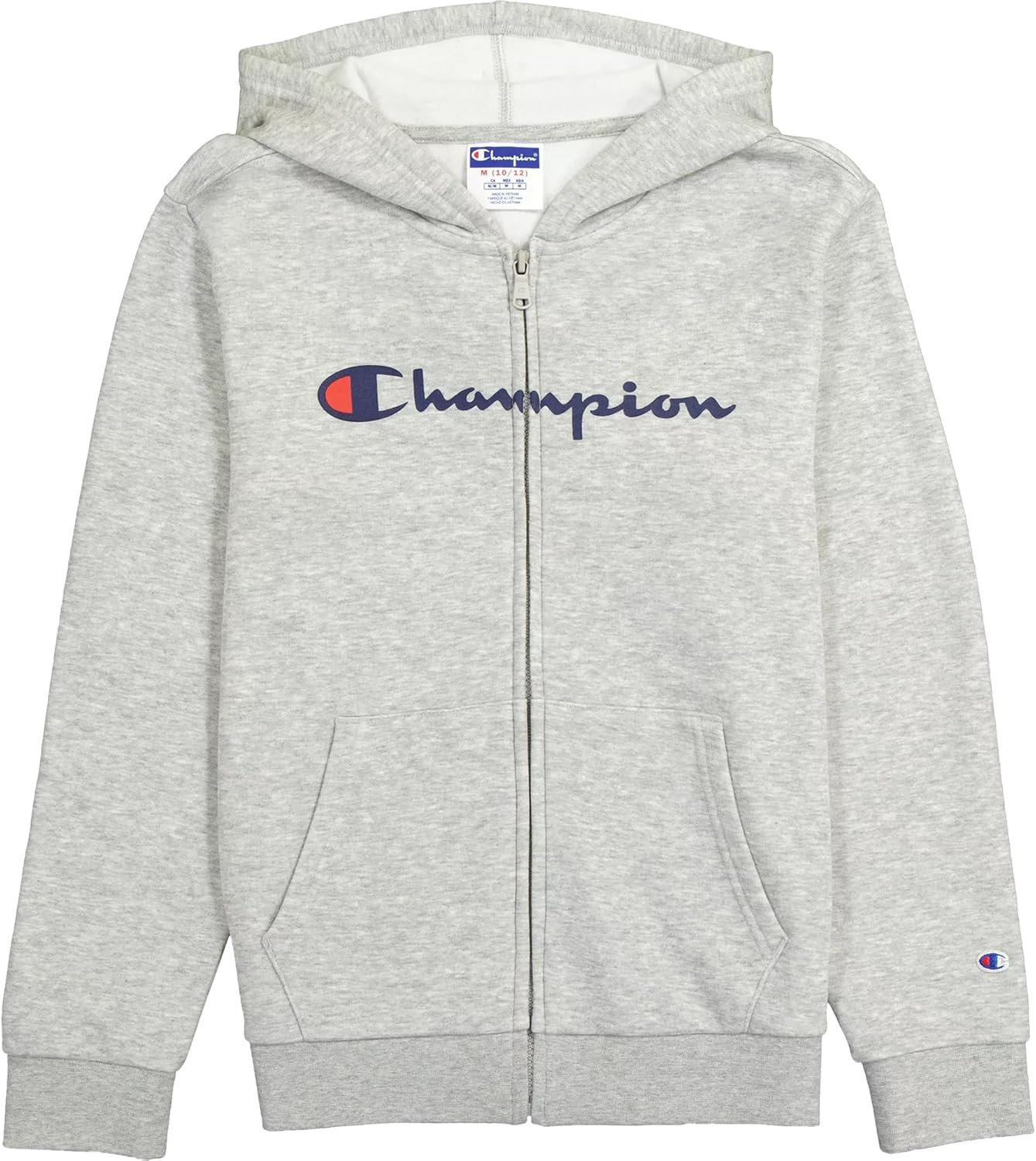 Champion Boys' Powerblend Zip Hoodie - Stay Warm in Style