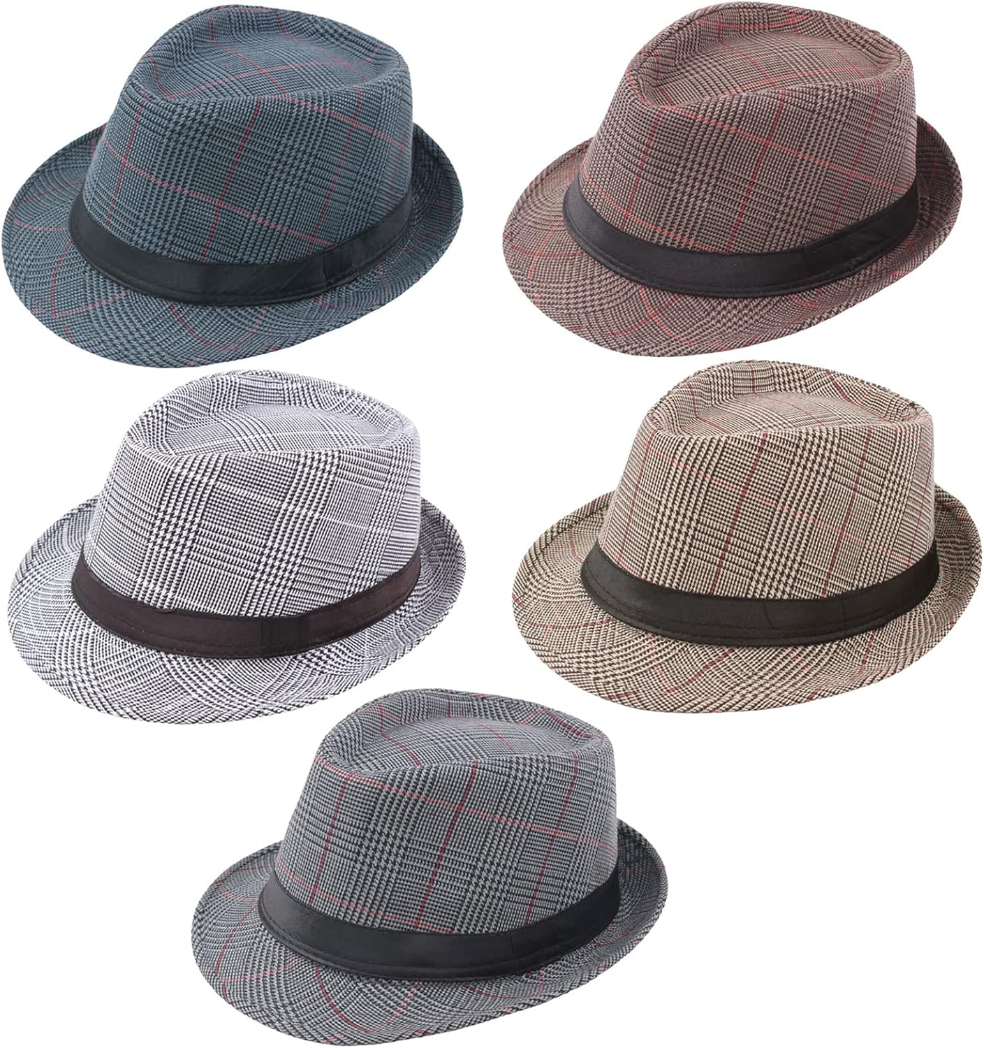 Classic Summer Beach Fedora Hat for Men and Women - Ultrafun