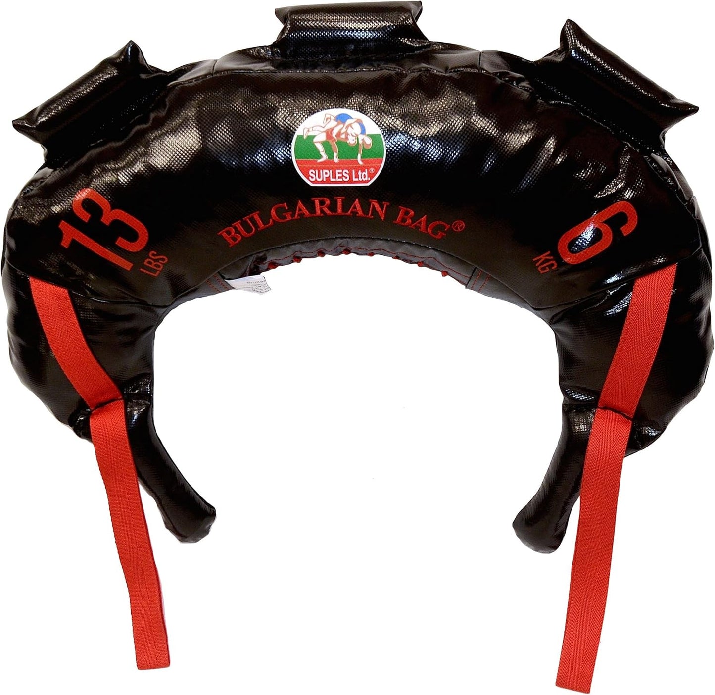 Bulgarian Bag Original Black Vinyl for Wrestling and Fitness