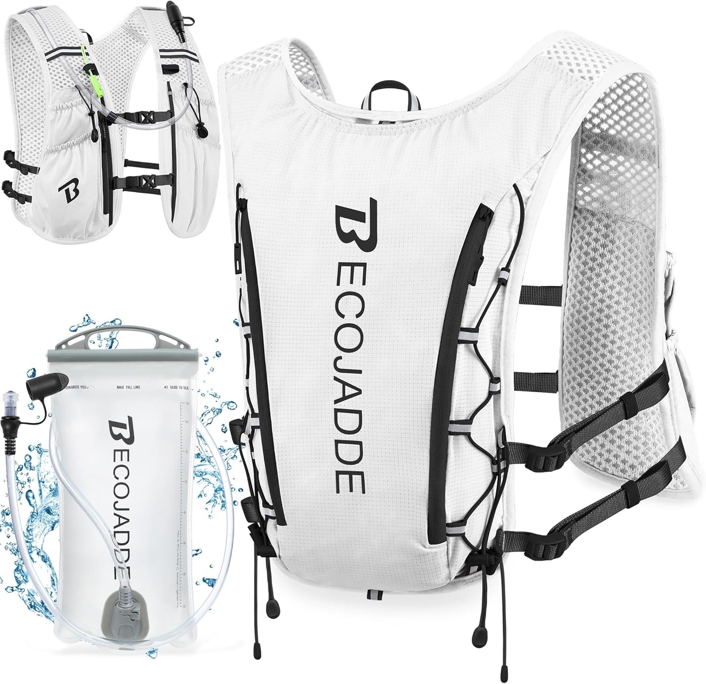 Running Vest Hydration Backpack for Men Women - 5L Lightweight