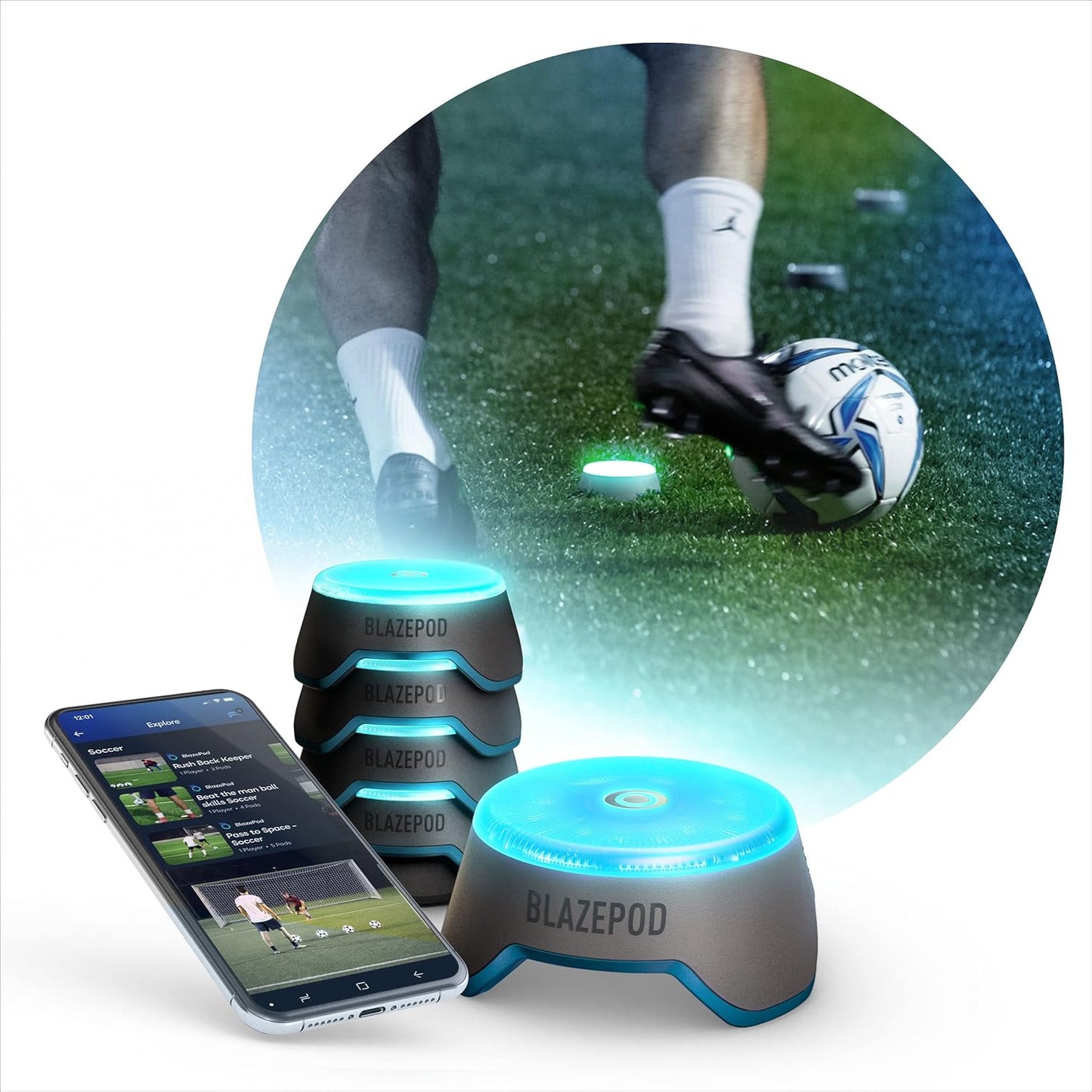 BlazePod Reaction Training Platform for Athletes and Coaches