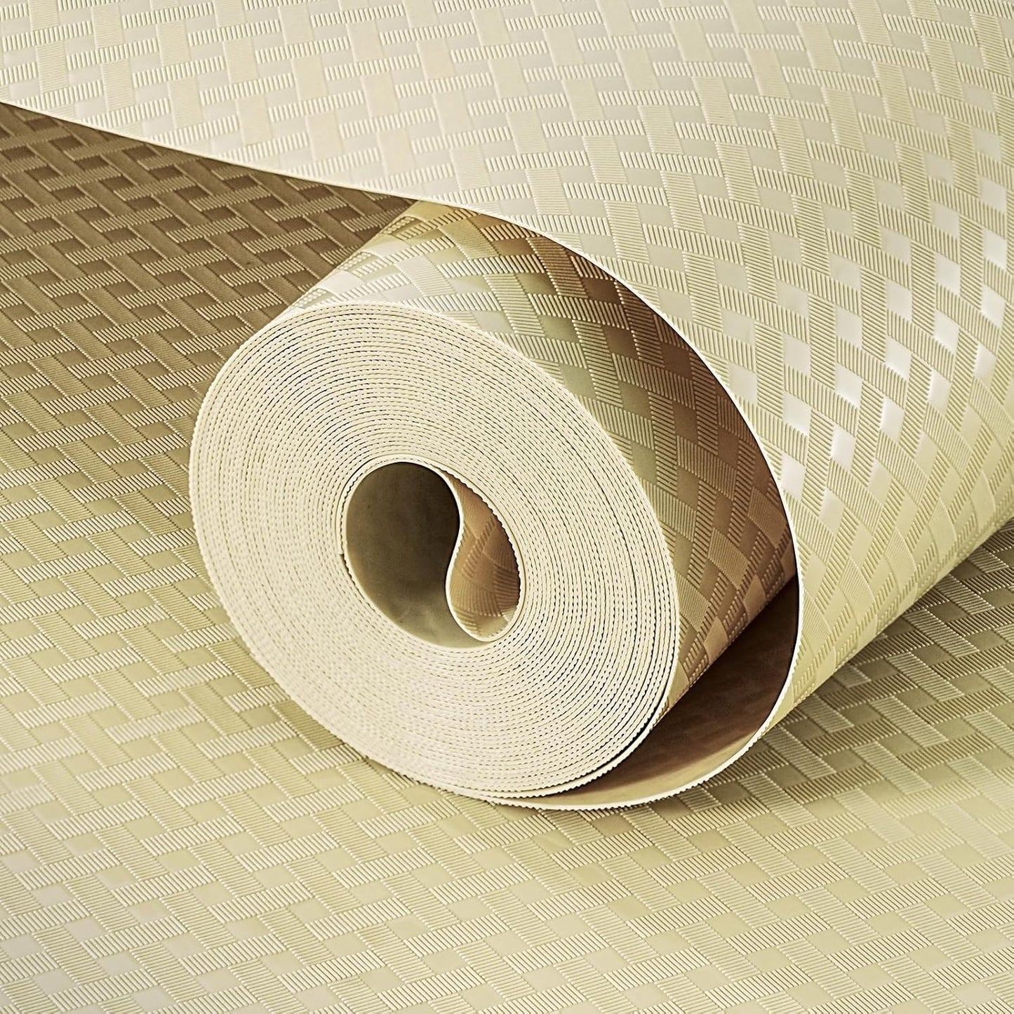 Non-Adhesive Shelf and Drawer Liner for Kitchen Cabinets