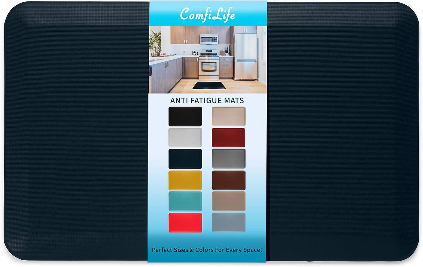 ComfiLife Anti Fatigue Floor Mat for Kitchen and Office Use