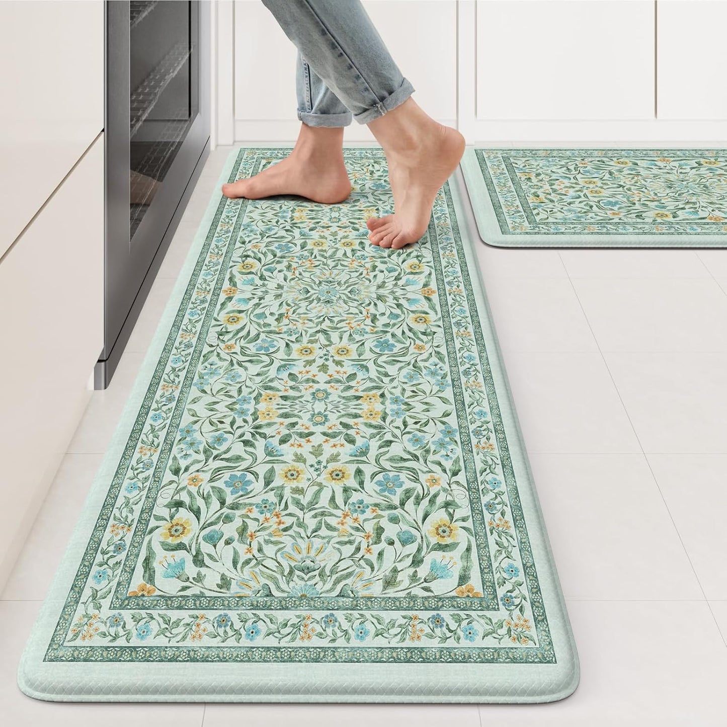 KIMODE Kitchen Mats for Floor Anti Fatigue Comfort and Style