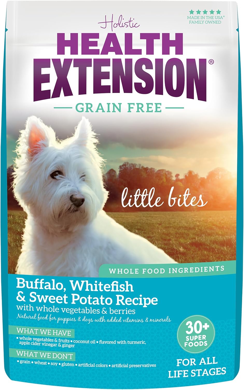 Health Extension Grain Free Buffalo & Whitefish Small Kibble