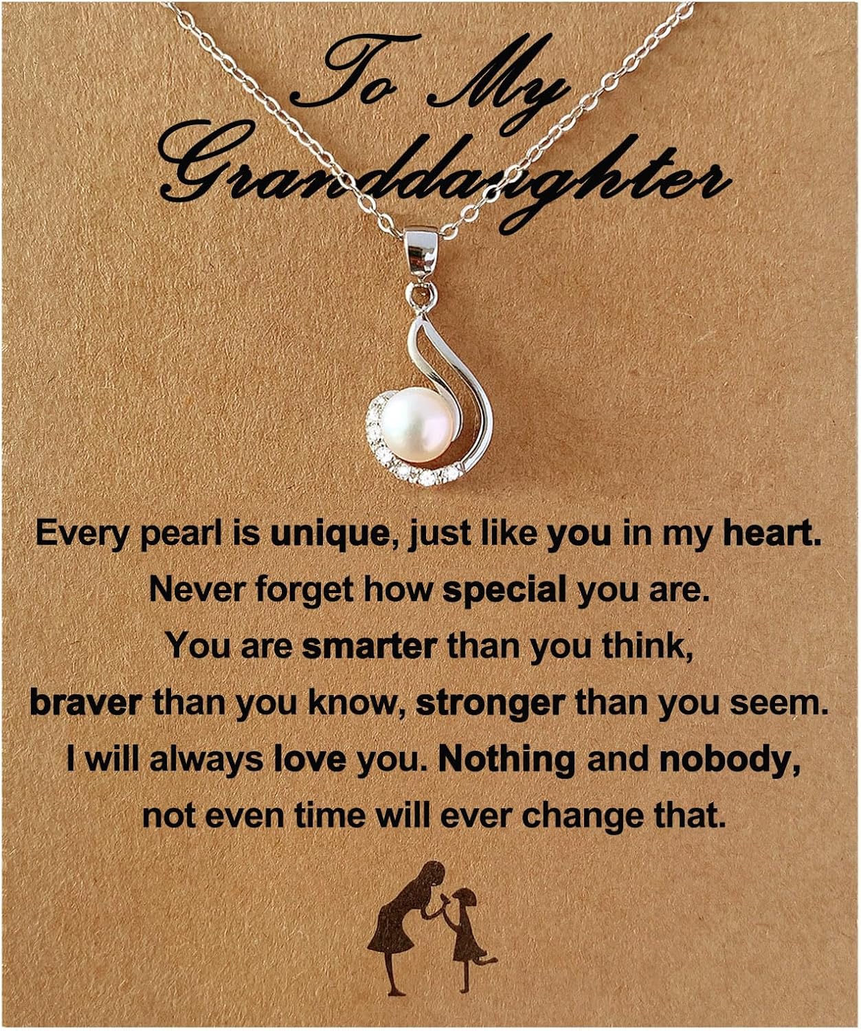 Granddaughter Necklace - Perfect Gift for Graduation and More
