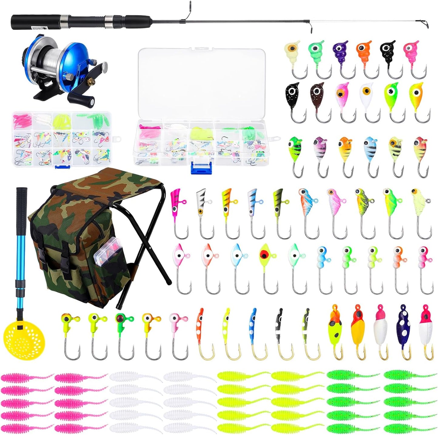 Hungdao Ice Fishing Kit: All-in-One Gear!